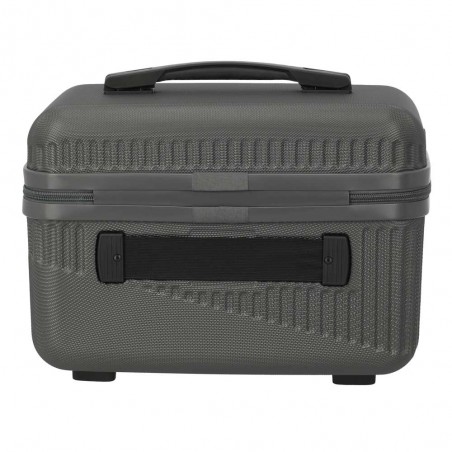 TRAVELITE | Vanity case rigide "Bali" gris anthracite | Beauty case cosmétique femme robuste pas cher TRAVELITE | Vanity case rigide "Bali" gris anthracite | Beauty case cosmétique femme robuste pas cher