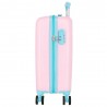 DISNEY | Valise enfant Stitch "In the world" rose | Bagage cabine fille pas cher DISNEY | Valise enfant Stitch "In the world" rose | Bagage cabine fille pas cher