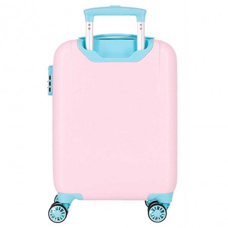 DISNEY | Valise enfant Stitch "In the world" rose | Bagage cabine fille pas cher DISNEY | Valise enfant Stitch "In the world" rose | Bagage cabine fille pas cher