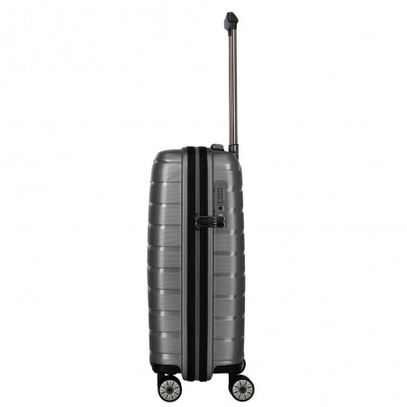 TRAVELITE | Valise cabine "Air Base" anthracite | Bagage à main ultra-léger haute qualité TRAVELITE | Valise cabine "Air Base" anthracite | Bagage à main ultra-léger haute qualité