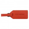 TRAVELITE | Étiquette à bagages en cuir orange | Porte-adresse pour étiquetage obligatoire des valises et sacs de voyage TRAVELITE | Étiquette à bagages en cuir orange | Porte-adresse pour étiquetage obligatoire des valises et sacs de voyage