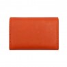 KATANA | Porte-monnaie multifonctions en cuir orange | Porte-monnaie porte-cartes femme petit format KATANA | Porte-monnaie multifonctions en cuir orange | Porte-monnaie porte-cartes femme petit format