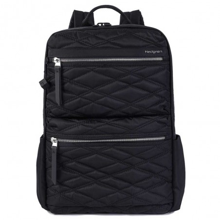 HEDGREN | Sac à dos femme "Ava" 15,6" new quilt black | Sac ordinateur féminin léger et élégant HEDGREN | Sac à dos femme "Ava" 15,6" new quilt black | Sac ordinateur féminin léger et élégant