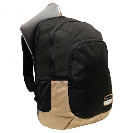 RIP CURL | Sac à dos Ozone Pro Eco 30L noir/beige | Sac à dos garçon scolaire loisirs pas cher