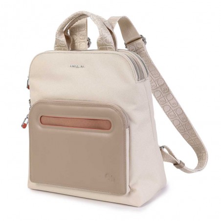 HEDGREN | Sac à dos femme "Latte" birch | Sac à main ville porté dos élégant beige HEDGREN | Sac à dos femme "Latte" birch | Sac à main ville porté dos élégant beige