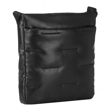 HEDGREN | Sac bandoulière "Cushy" noir | Sac femme porté croisé style matelassé léger pratique