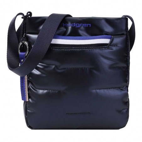 HEDGREN | Sac bandoulière "Cushy" bleu marine | Sac femme porté croisé style matelassé léger pratique HEDGREN | Sac bandoulière "Cushy" bleu marine | Sac femme porté croisé style matelassé léger pratique