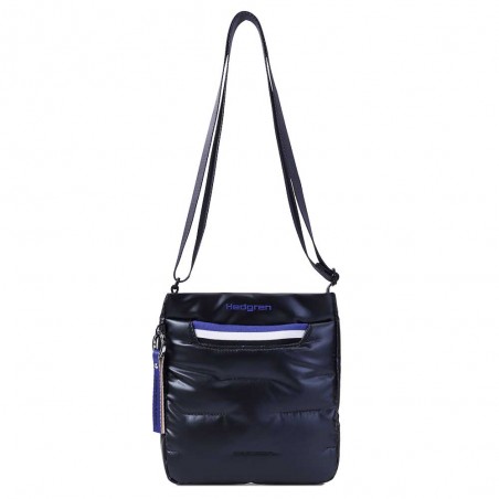 HEDGREN | Sac bandoulière "Cushy" bleu marine | Sac femme porté croisé style matelassé léger pratique HEDGREN | Sac bandoulière "Cushy" bleu marine | Sac femme porté croisé style matelassé léger pratique