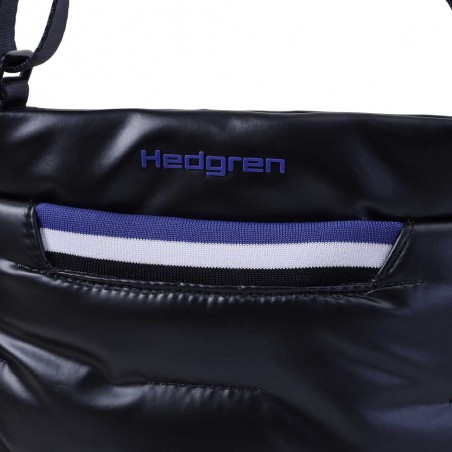 HEDGREN | Sac bandoulière "Cushy" bleu marine | Sac femme porté croisé style matelassé léger pratique HEDGREN | Sac bandoulière "Cushy" bleu marine | Sac femme porté croisé style matelassé léger pratique