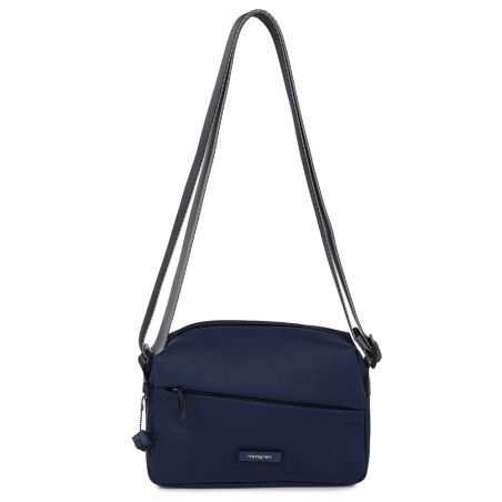 HEDGREN | Sac bandoulière "Neutron Small" bleu marine | Sac femme petit format porté croisé camera bag léger pas cher