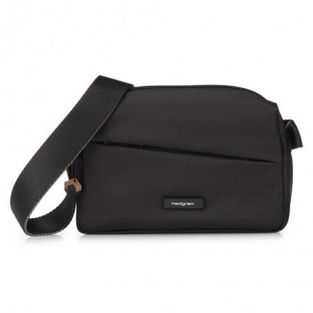 HEDGREN | Sac bandoulière "Neutron Small" noir | Sac femme petit format porté croisé camera bag léger pas cher