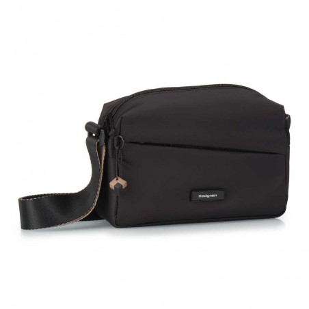 HEDGREN | Sac bandoulière "Neutron Small" noir | Sac femme petit format porté croisé camera bag léger pas cher