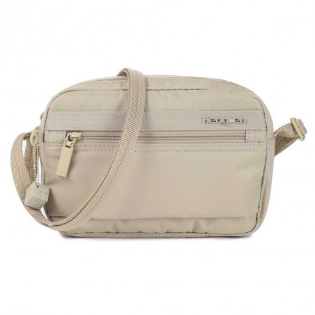 HEDGREN | Sac bandoulière "Maia" cashmere beige | Sac femme porté croisé petit format léger
