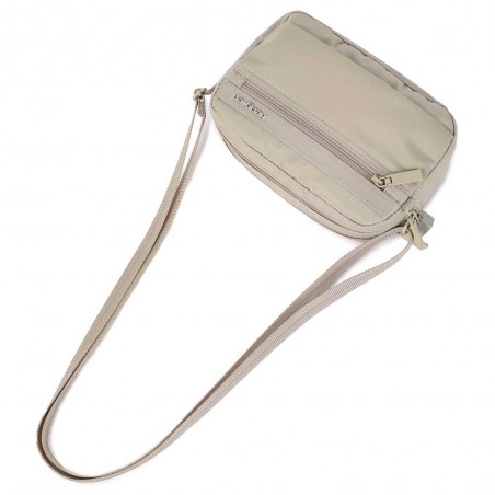 HEDGREN | Sac bandoulière "Maia" cashmere beige | Sac femme porté croisé petit format léger