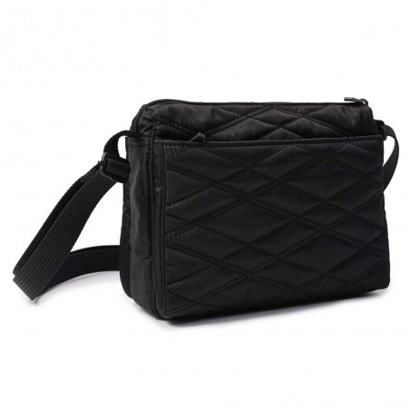 HEDGREN | Sac bandoulière "Eye" new quilt black | Sac femme porté croisé petit format pratique et léger effet matelassé HEDGREN | Sac bandoulière "Eye" new quilt black | Sac femme porté croisé petit format pratique et léger effet matelassé