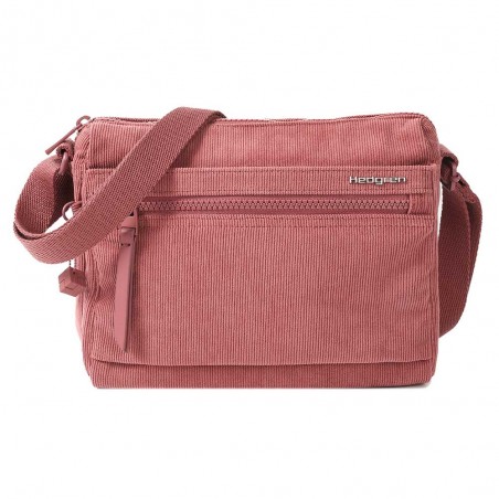 HEDGREN | Sac bandoulière "Eye" corduroy dusty rose | Sac femme porté croisé petit format pratique et léger velours HEDGREN | Sac bandoulière "Eye" corduroy dusty rose | Sac femme porté croisé petit format pratique et léger velours