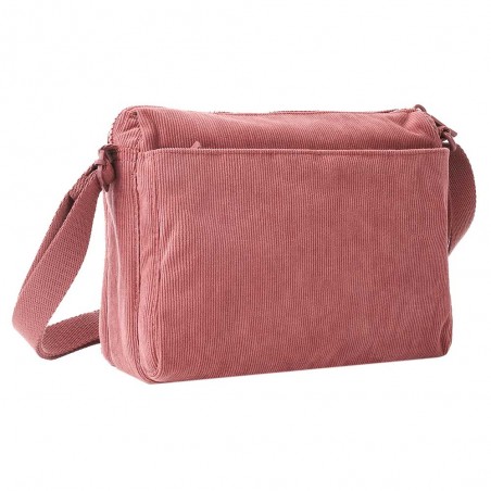 HEDGREN | Sac bandoulière "Eye" corduroy dusty rose | Sac femme porté croisé petit format pratique et léger velours HEDGREN | Sac bandoulière "Eye" corduroy dusty rose | Sac femme porté croisé petit format pratique et léger velours