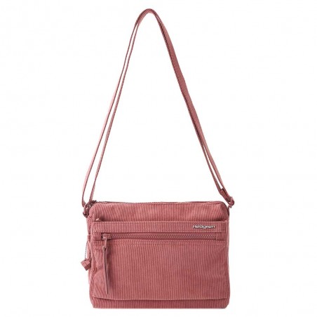 HEDGREN | Sac bandoulière "Eye" corduroy dusty rose | Sac femme porté croisé petit format pratique et léger velours HEDGREN | Sac bandoulière "Eye" corduroy dusty rose | Sac femme porté croisé petit format pratique et léger velours