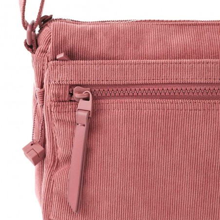 HEDGREN | Sac bandoulière "Eye" corduroy dusty rose | Sac femme porté croisé petit format pratique et léger velours HEDGREN | Sac bandoulière "Eye" corduroy dusty rose | Sac femme porté croisé petit format pratique et léger velours