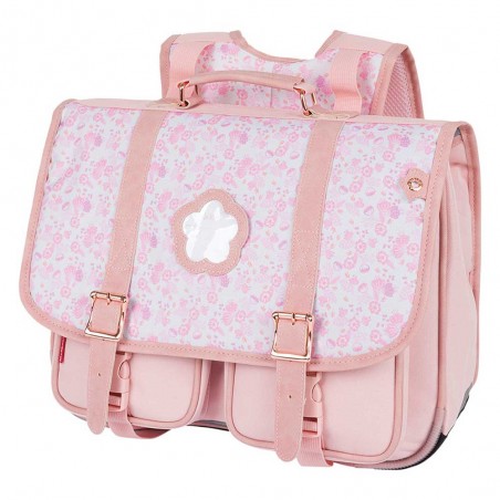 KICKERS | Cartable fille 38cm "Lovely Girl" imprimé fleuri rose | Sac scolaire CP CE1 KICKERS | Cartable fille 38cm "Lovely Girl" imprimé fleuri rose | Sac scolaire CP CE1