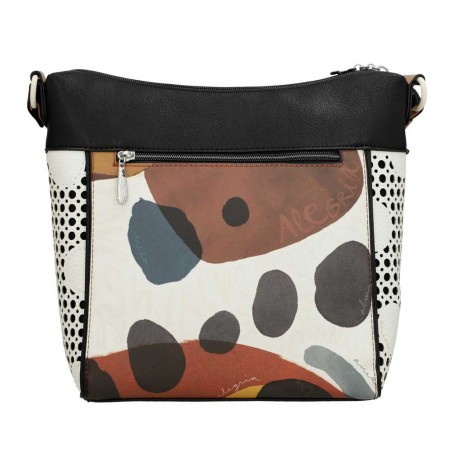 ANEKKE | Sac bandoulière femme "Alma" | Sac porté croisé grande taille pratique pas cher