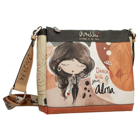 ANEKKE | Sac bandoulière 3 cpts "Alma" | Sac femme porté croisé taille moyenne original pas cher ANEKKE | Sac bandoulière 3 cpts "Alma" | Sac femme porté croisé taille moyenne original pas cher