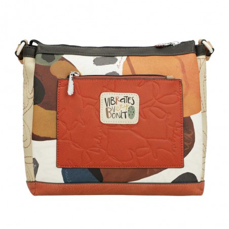 ANEKKE | Sac bandoulière 3 cpts "Alma" | Sac femme porté croisé taille moyenne original pas cher ANEKKE | Sac bandoulière 3 cpts "Alma" | Sac femme porté croisé taille moyenne original pas cher