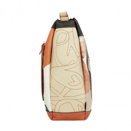 ANEKKE | Sac bandoulière 3 cpts "Alma" | Sac femme porté croisé taille moyenne original pas cher ANEKKE | Sac bandoulière 3 cpts "Alma" | Sac femme porté croisé taille moyenne original pas cher
