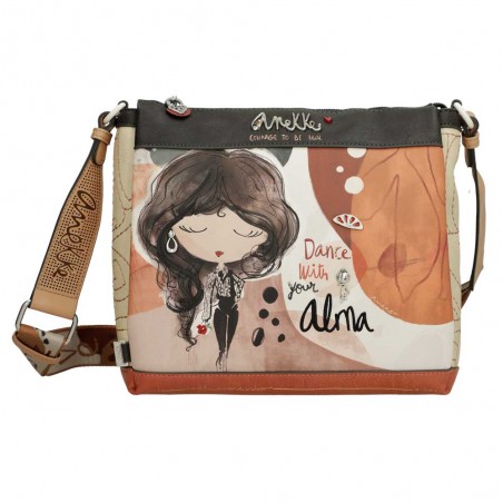 ANEKKE | Sac bandoulière 3 cpts "Alma" | Sac femme porté croisé taille moyenne original pas cher ANEKKE | Sac bandoulière 3 cpts "Alma" | Sac femme porté croisé taille moyenne original pas cher