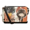 ANEKKE | Sac bandoulière 3 cpts "Alma" | Sac femme porté croisé avec poches grande taille ANEKKE | Sac bandoulière 3 cpts "Alma" | Sac femme porté croisé avec poches grande taille