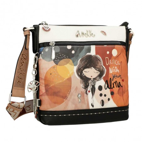 ANEKKE | Sac bandoulière femme "Alma" | Sac porté croisé taille moyenne design original pas cher ANEKKE | Sac bandoulière femme "Alma" | Sac porté croisé taille moyenne design original pas cher