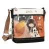 ANEKKE | Sac bandoulière femme "Alma" | Sac porté croisé taille moyenne design original pas cher ANEKKE | Sac bandoulière femme "Alma" | Sac porté croisé taille moyenne design original pas cher