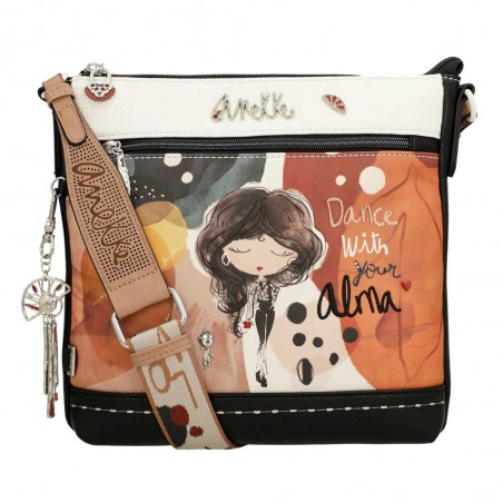 ANEKKE | Sac bandoulière femme "Alma" | Sac porté croisé taille moyenne design original pas cher ANEKKE | Sac bandoulière femme "Alma" | Sac porté croisé taille moyenne design original pas cher