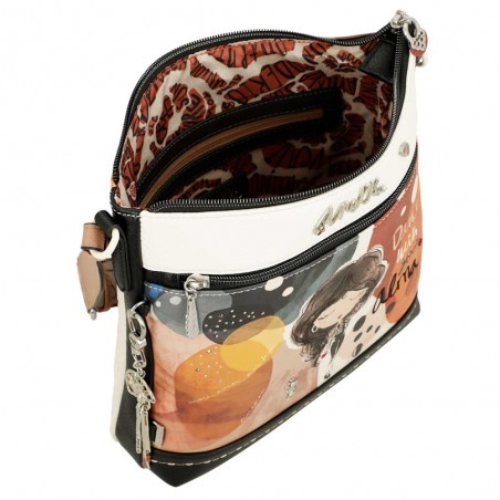 ANEKKE | Sac bandoulière femme "Alma" | Sac porté croisé taille moyenne design original pas cher ANEKKE | Sac bandoulière femme "Alma" | Sac porté croisé taille moyenne design original pas cher