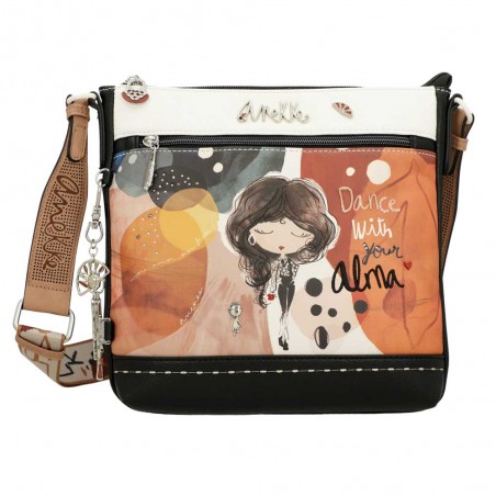 ANEKKE | Sac bandoulière femme "Alma" | Sac porté croisé taille moyenne design original pas cher ANEKKE | Sac bandoulière femme "Alma" | Sac porté croisé taille moyenne design original pas cher