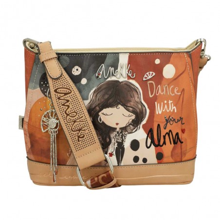 ANEKKE | Sac bandoulière medium "Alma" | Sac femme porté croisé design original nouvelle collection pas cher