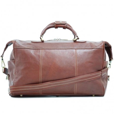 Sac de voyage en cuir homme KATANA - marron