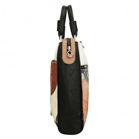 ANEKKE | Porte-documents PC femme "Alma" | Sacoche ordinateur 15 pouces originale avec bandoulière