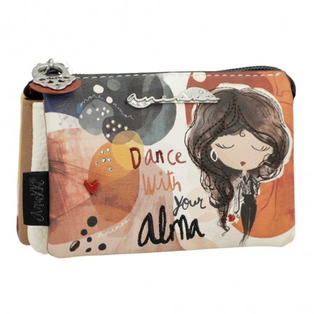 ANEKKE | Porte-monnaie triple "Alma" | Porte-monnaie femme 3 compartiments design original pas cher ANEKKE | Porte-monnaie triple "Alma" | Porte-monnaie femme 3 compartiments design original pas cher
