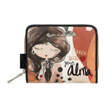 ANEKKE | Portefeuille mini femme "Alma" | Petit porte-monnaie et cartes original pas cher