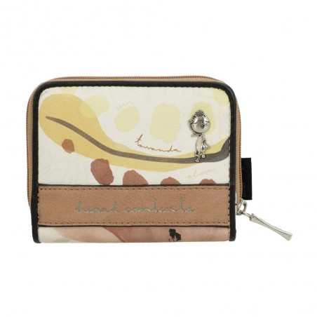 ANEKKE | Portefeuille mini femme "Alma" | Petit porte-monnaie et cartes original pas cher
