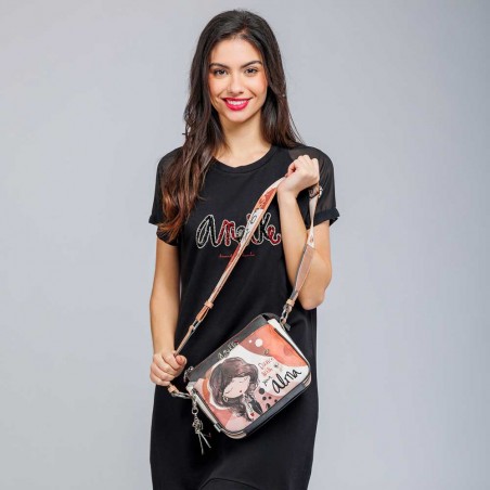 ANEKKE | Sac bandoulière femme "Alma" | Sac porté croisé petit format original pas cher