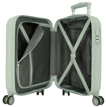 DISNEY | Valise enfant Stitch "Just chill" vert menthe | Bagage à main petit format cabine dessin animé Stitch pas cher