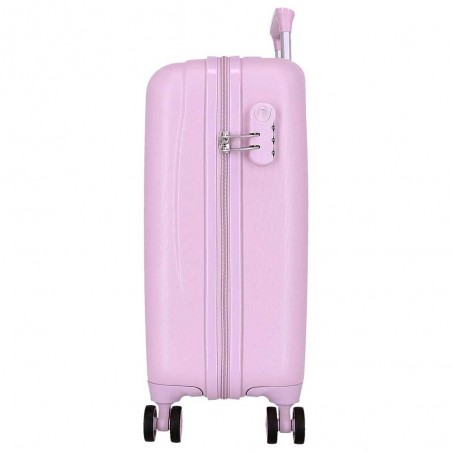Valise enfant Disney La Reine des Neiges Close to the heart violet | Petit bagage fille princesse 50cm vol low cost pas cher Valise enfant Disney La Reine des Neiges Close to the heart violet | Petit bagage fille princesse 50cm vol low cost pas cher