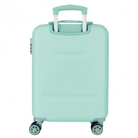 Roll Road | Valise cabine fille "Spring dreams" turquoise | Bagage à main 4 roues original pas cher Roll Road | Valise cabine fille "Spring dreams" turquoise | Bagage à main 4 roues original pas cher