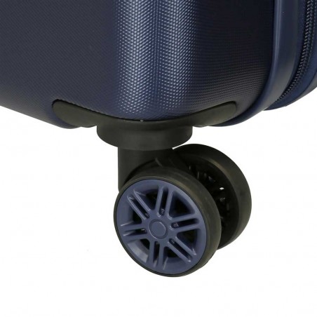 Valise cabine 4 roues ROLL ROAD "Goal" bleu | Bagage garçon ado décor football pas cher Valise cabine 4 roues ROLL ROAD "Goal" bleu | Bagage garçon ado décor football pas cher