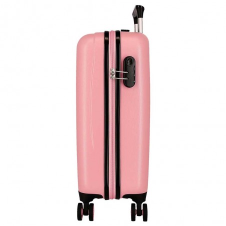 Movom | Valise cabine fille "Wild Spirit" rose | Bagage à main femme design original pas cher Movom | Valise cabine fille "Wild Spirit" rose | Bagage à main femme design original pas cher