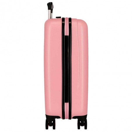 Movom | Valise cabine fille "Wild Spirit" rose | Bagage à main femme design original pas cher Movom | Valise cabine fille "Wild Spirit" rose | Bagage à main femme design original pas cher