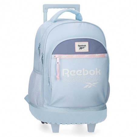 REEBOK | Sac à dos à roulettes "Andrew" | Sac trolley scolaire et loisirs fille style sportif haute qualité