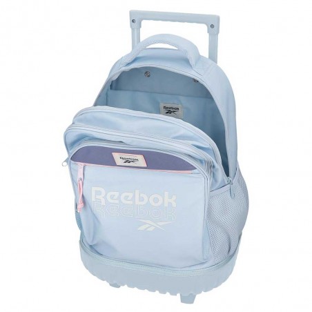 REEBOK | Sac à dos à roulettes "Andrew" | Sac trolley scolaire et loisirs fille style sportif haute qualité